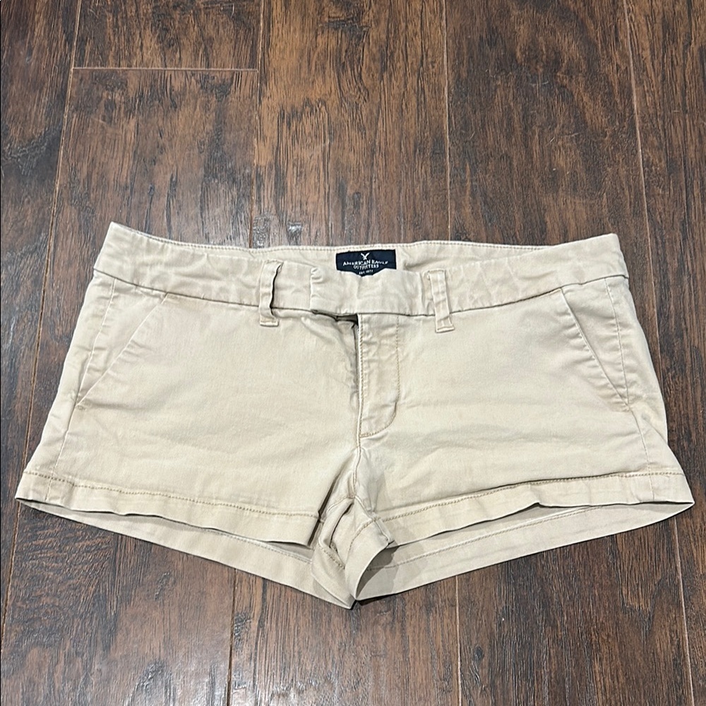 American Eagle Outfitters Women's Tan Shorts size 8